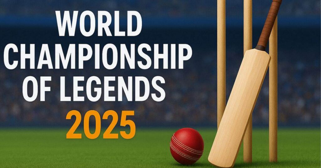 "World Championship of Legends 2025 Where to Watch in India: TV Channels, Streaming Links, and Schedule" 2 World Championship of Legends 2025
