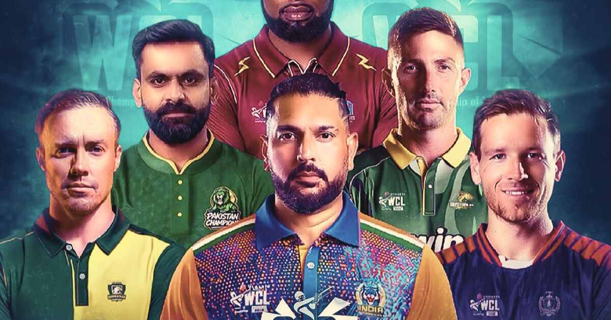"World Championship of Legends 2025 Where to Watch in India: TV Channels, Streaming Links, and Schedule" 1 World Championship of Legends 2025
